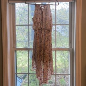 High Low Halter Dress